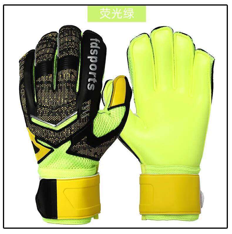 Fdsport kids Football Goalkeeper size 5 ~10 Students Special Game latex Protectors for Adults finger protection soccer gloves Y260115