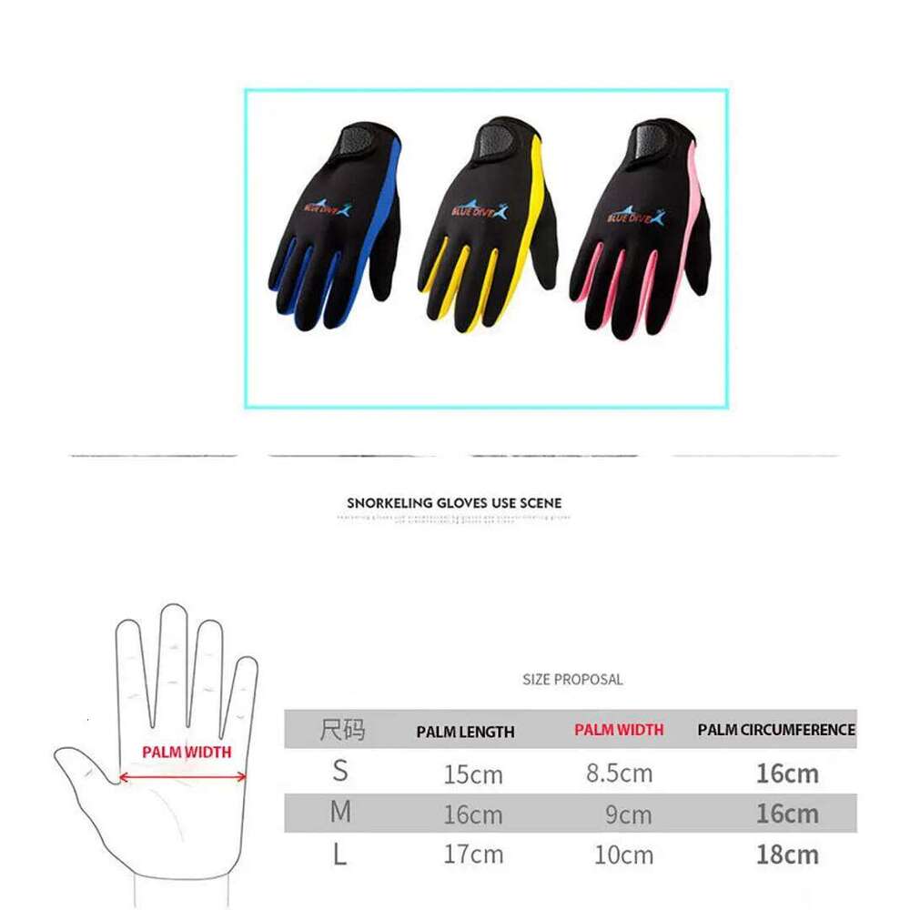 1.5mm Wetsuit Neoprene Fishing Spearfishing Paddling Thermal Anti-Slip Surfing Gloves Diving Equipment Y260115