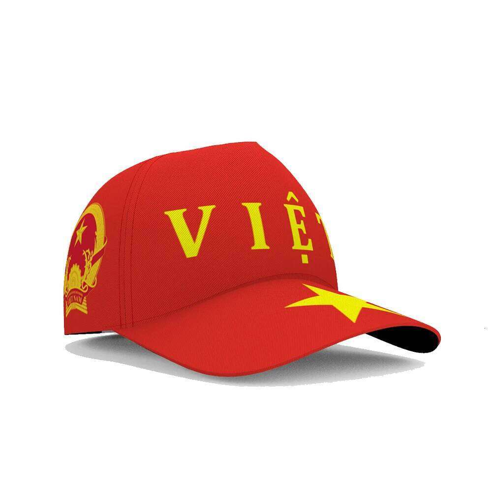 Viet Nam Baseball Cap Custom Made Name badge Team Logo Vn Hat Vnm Country Travel Vietnam Nation Vietnamese Flag Photo Headgear Y260115
