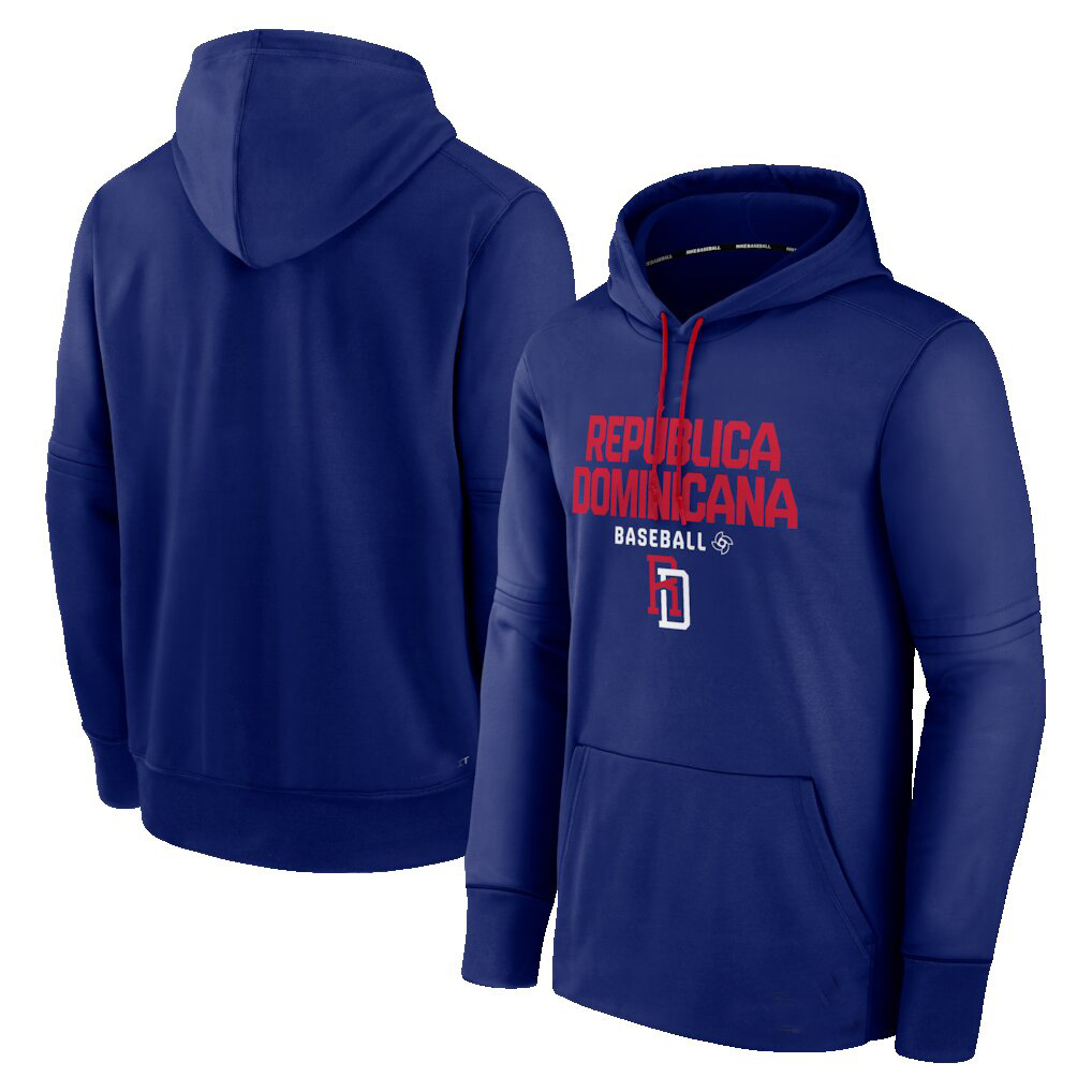 2026 World Baseball Classic Collection Therma Hoodie Sweatshirts Puerto Rico Dominican Mens Womens Youth