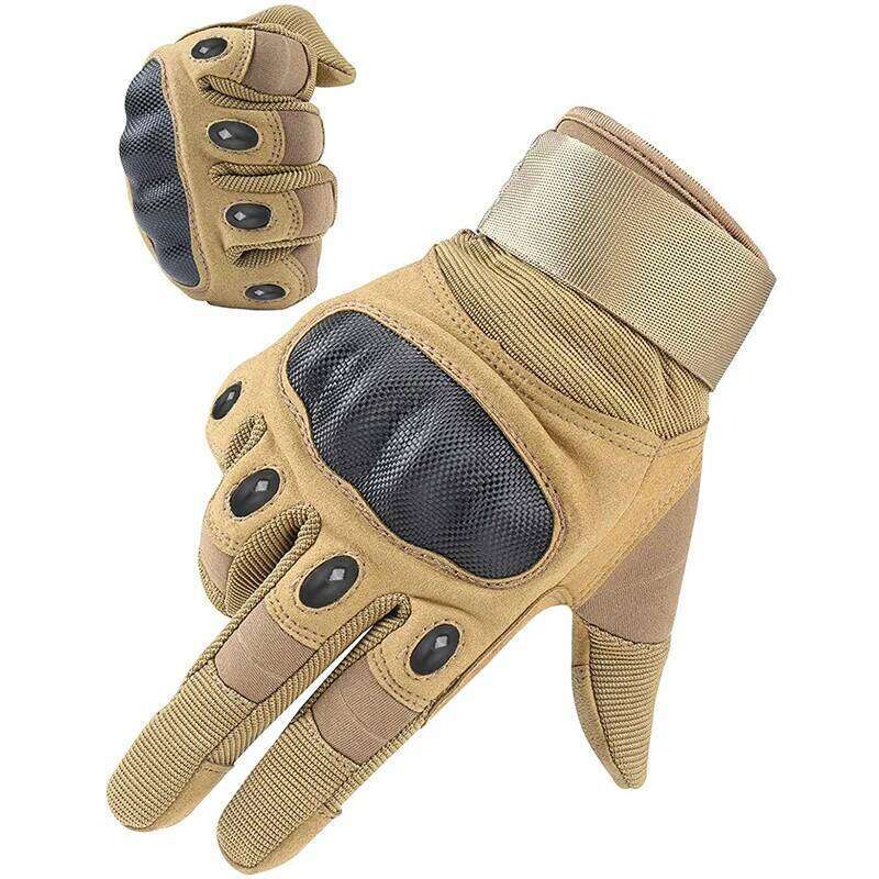 Touch Screen Tactical Full Finger Military Paintball Shooting Airsoft Combat Work Driving Riding Hunting Gloves Men Women Y260115