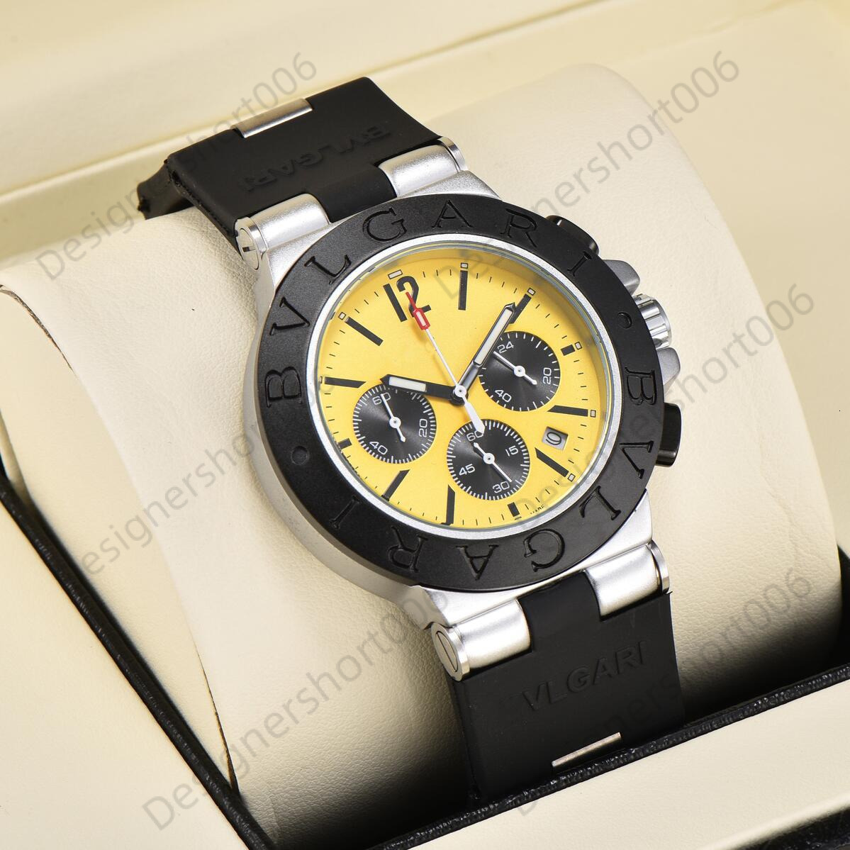 Bulgarii Watch mens Designer Fashion Watches Shaped Temperament men Quartz Watch Montre Antique Style Watch Dial Light Luxury watch aw168