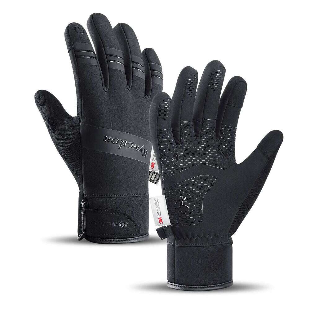 Winter Men Women Touch Cold Waterproof Male Outdoor Sports Warm Motorcycle Cycle Thermal Fleece Running Ski Gloves Y260115