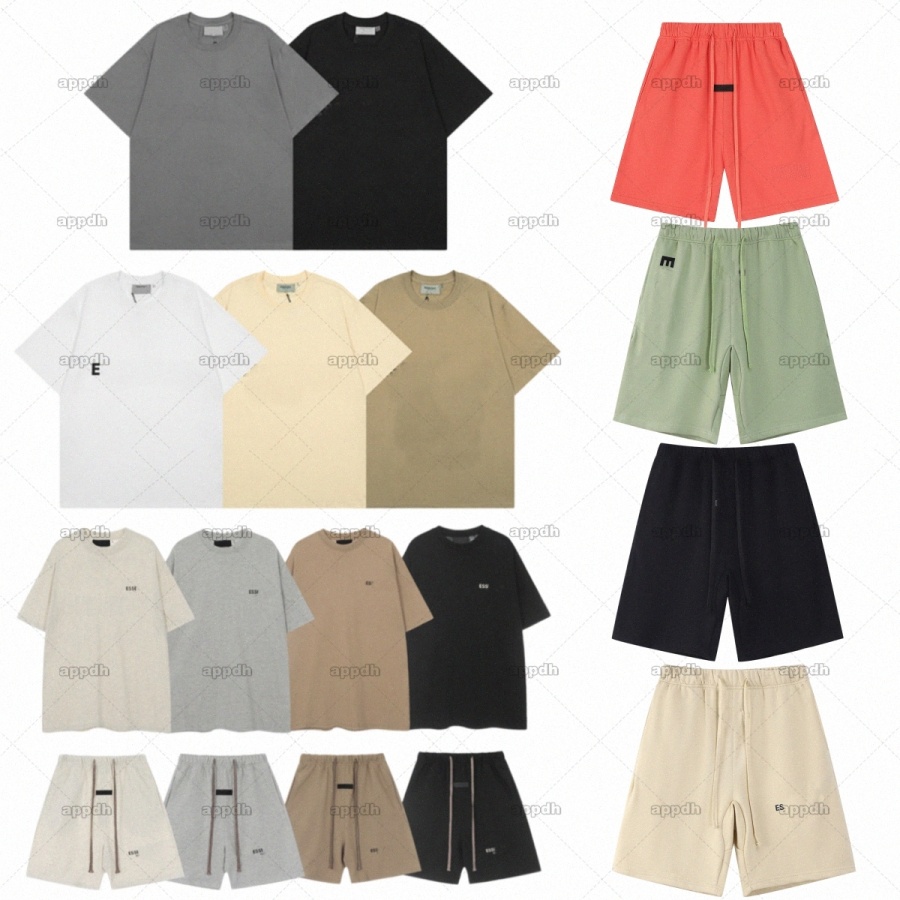 Essential t shirt Designer Mens T Shirts man woman Tees summer short sleeves Street Sleeve Clothes Mens TshirtssYAX#