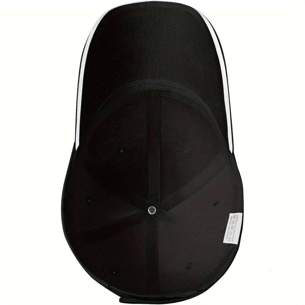 Custom Baseball Caps - Unisex Adjustable Snap Caps, Durable Sports Design, High Volume Orders Welcome, Black/White, Casual Y260115