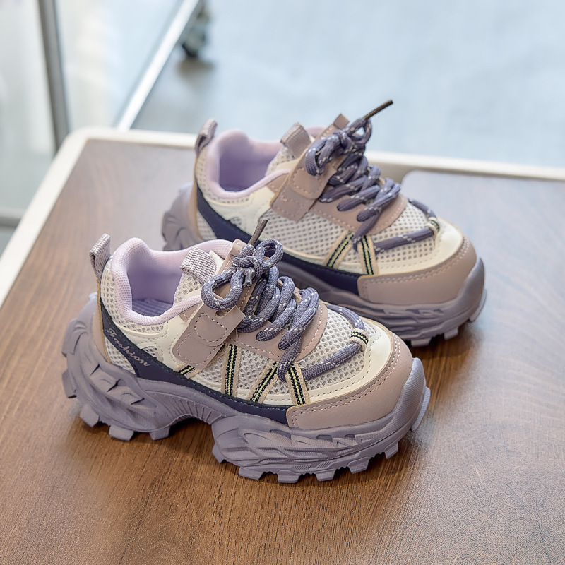 Size 22-30 kids shoes Baby Toddler Shoes For Boys Girls Breathable Mesh Little Kids Casual Sneakers Non-slip Children Sport Shoes tenis