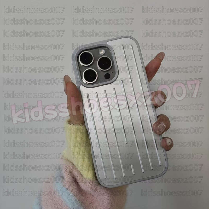 RIM Rimova Phone Case Rimowaa Suitcase Designer Aluminum Magnesium Alloy Material Suitable Phone Iphone17 16 15 Pro Max Case 13 14 Weave Cover Luxury Phone Case