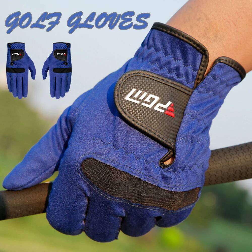 PGM Golf Left/Right Hand Gloves With Adjustables Closure Soft Sweat-Absorbent Breathable Glove Gifts For Golfs Lover Y260115