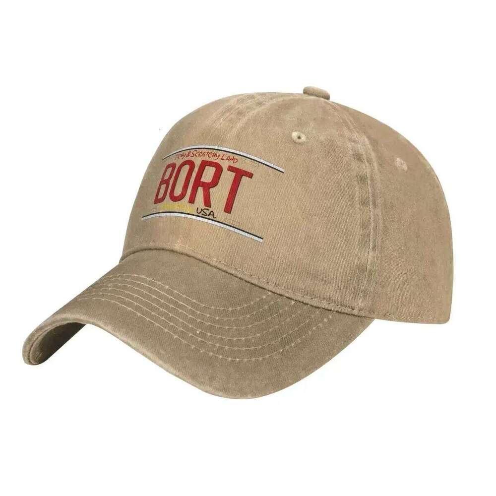 2023 New BORT License Plate BartCap Cowboy Thermal Visor Baseball Sun Cap Luxury Hat Mens Tennis Women's Y260115