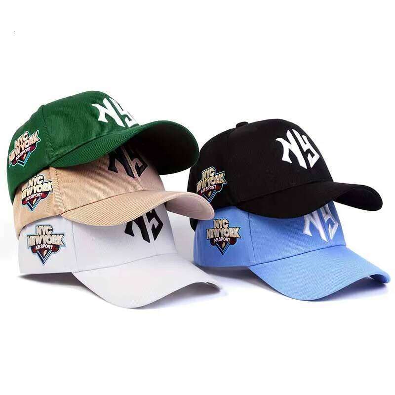 Unisex Letter NG Embroidery Side NYC NEW WORK Baseball Caps Spring and Autumn Outdoor Adjustable Casual Hats Sunscreen Hat Y260115