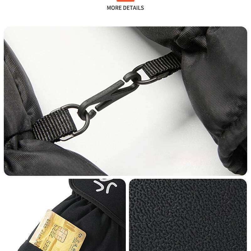 Winter Skiing Waterproof Snowboarding Touch Screen Thermal Thick Snow Windproof Gloves Men Women Snowmobile Warm Mittens Y260115