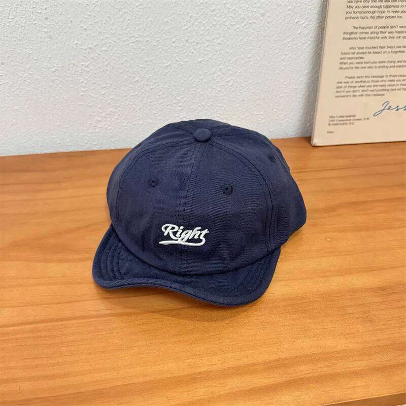 Japanese Soft Hat Short Baseball Women Versatile Korean Student College Style Flipped Brim Cap Male Couple Y260115