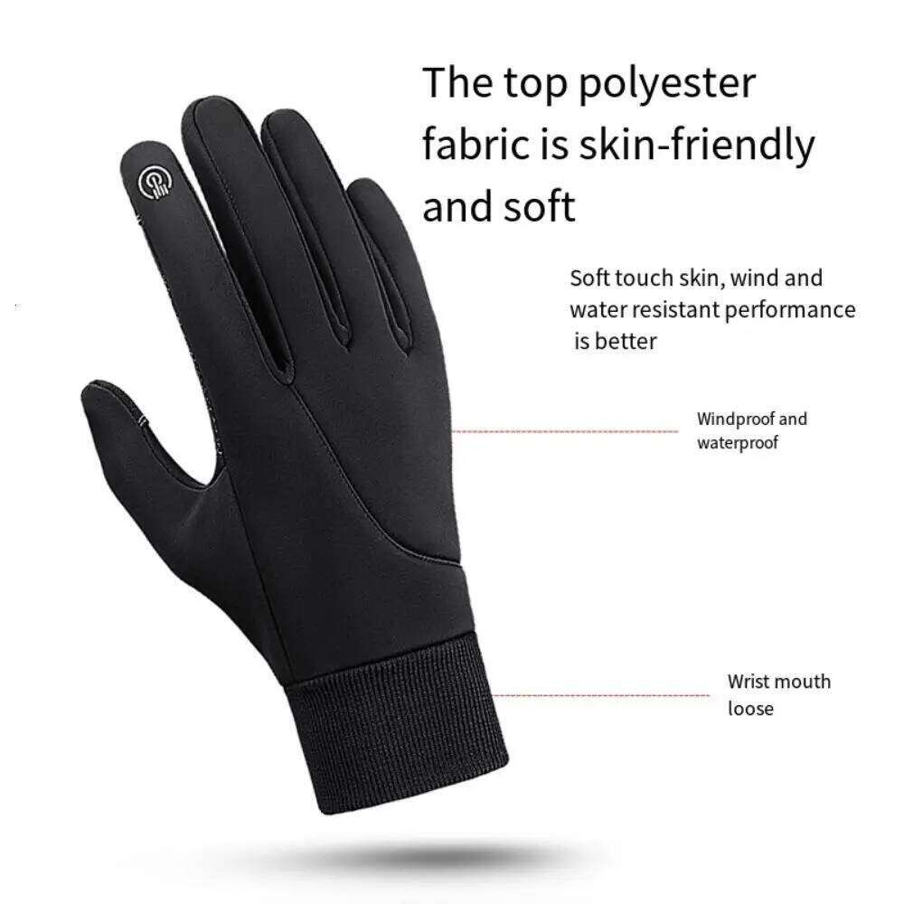 Multifunction Warm Winter Anti-Slip Ultralight Sports Mittens Full Finger Thicken Touchscreen Bicycle Gloves Snowboard Y260115