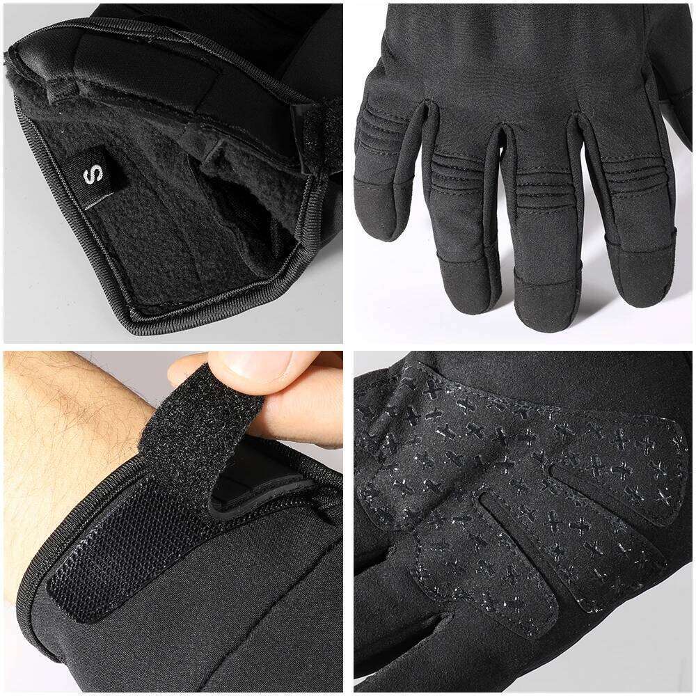 Winter Warm Motorcycle Full Finger Gloves Touch Screen Motorbike Motocross Cycling Riding MTB Windproof Non-slip Protective Gear Y260115