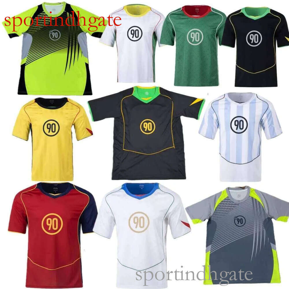 Total 90 T90 Energy Football Jerseys - Classic Soccer Jersey Collection with Kaka, Ronaldo, Marquez, Ronaldinho Maradona, G. Dos Santos, R. Carlos, Figo top quality