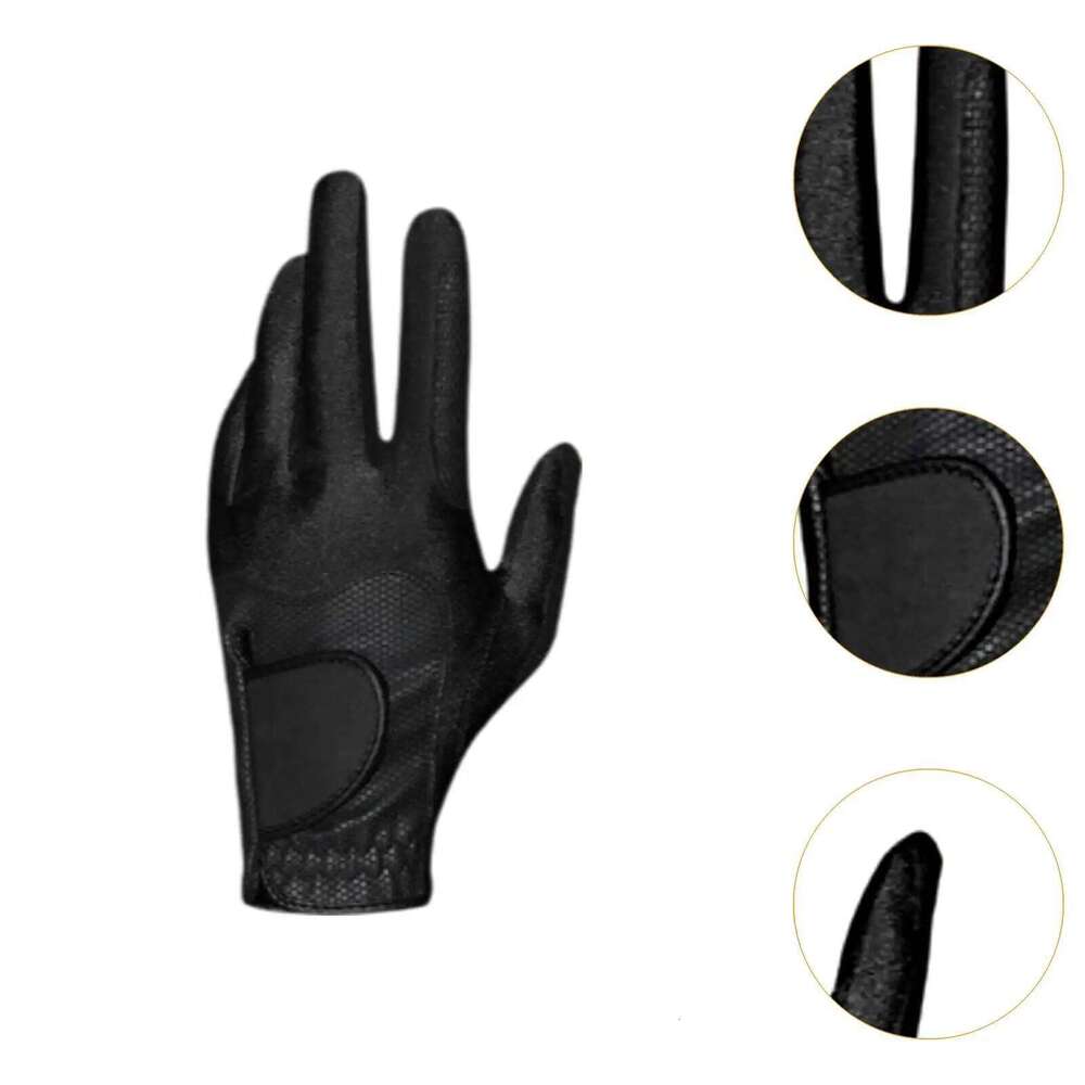 Golf Glove for Adults Mitten Elastic Microfiber Tear Resistant Left Handed Y260115