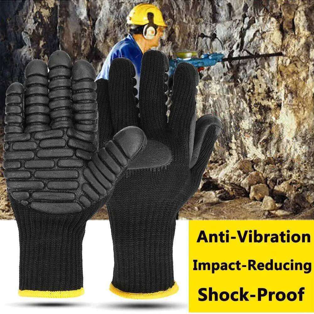 Anti Vibration Shock Resist Absorbing Safety Mechanic Working Protective Gloves Y260115