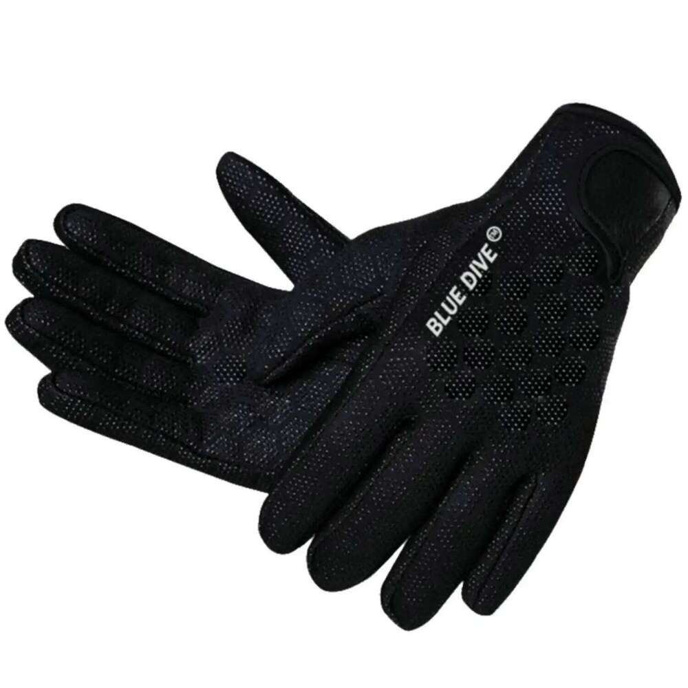 Diving Surfing Thin 1.5mm Neoprene Wear-resistant Non-slip Snorkeling Drifting Winter Swimming Paddle Board Water Gloves Y260115