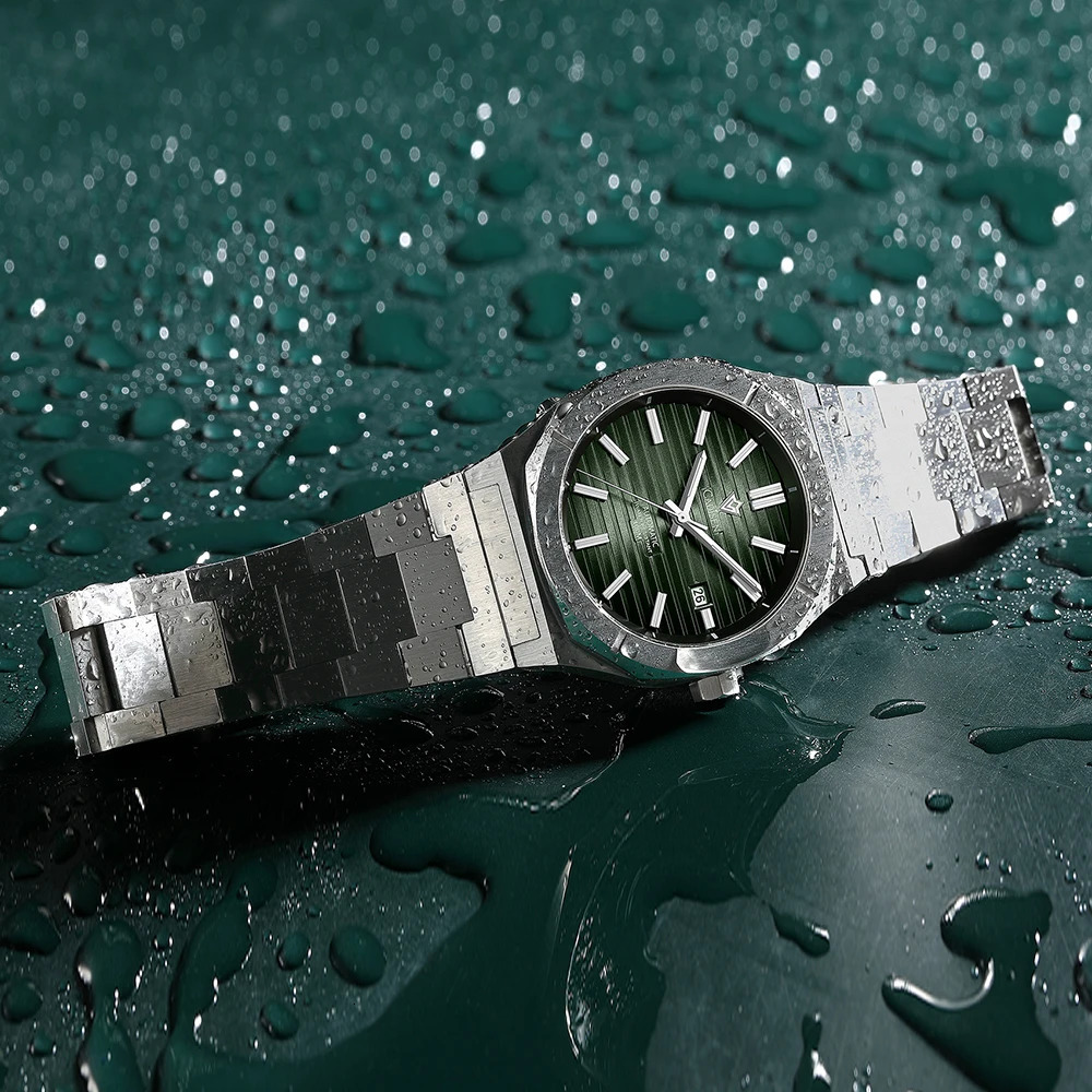 CADISEN Diver Watch Retro Sapphire MIYOTA 8215 German Men Automatic Mechanical Watches 10Bar Waterproof Luminous 260114