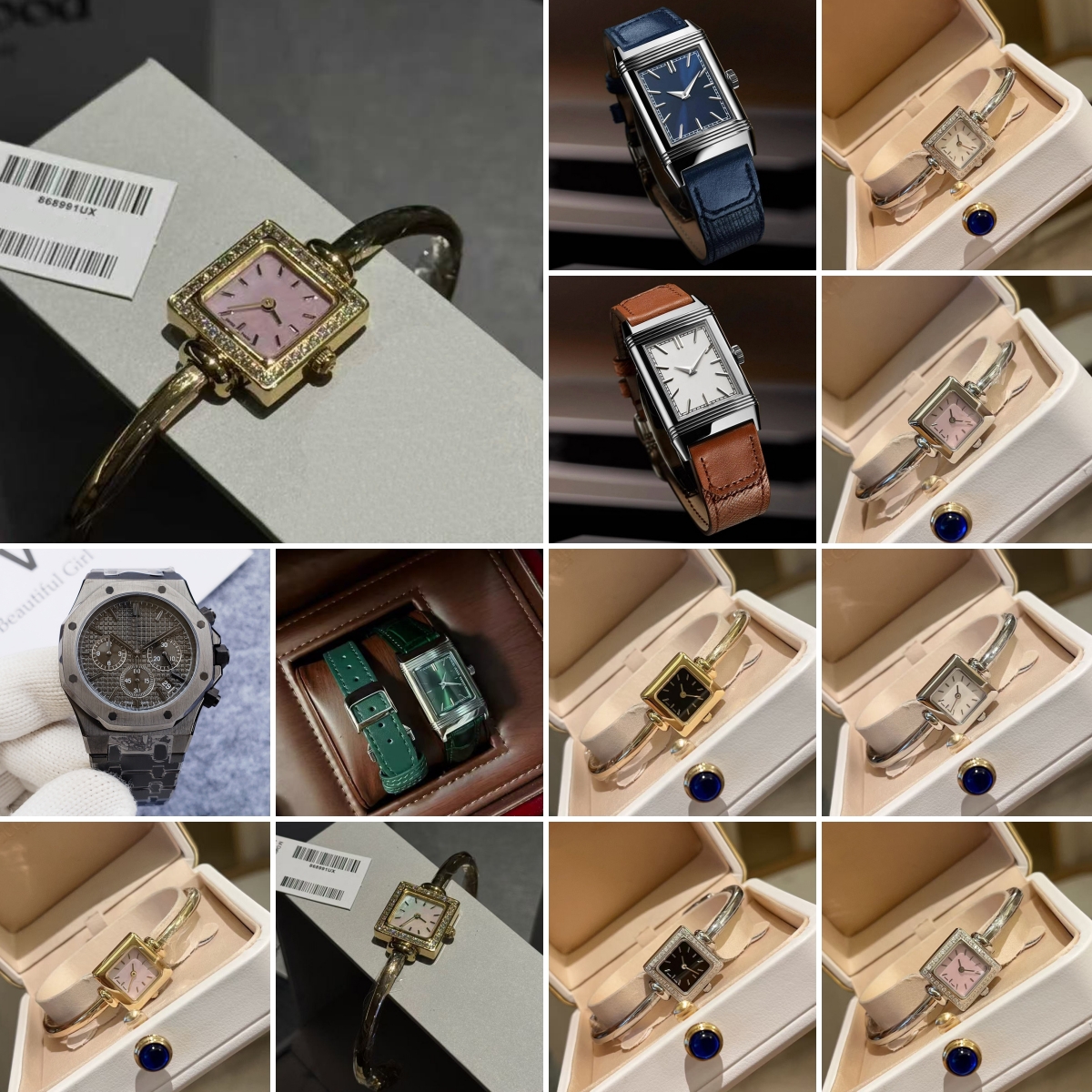 New style Wristwatches Luxury Men Women Quartz Watches Classic Watch for business and leisure use 33131