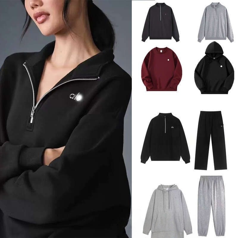 Yoga alosweater set Sweatpants Sier 3D Relaxed fit Fiess Sport Laidback Lantern Pants with Drawstring Unisex Studio Weekend Jogger Sportswear outdoor Sweatpants