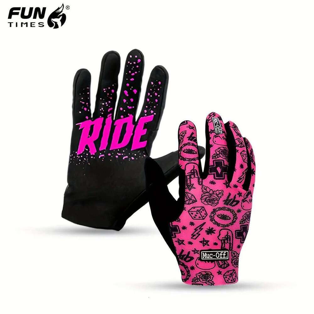 2025 New Outdoor Cycling Gloves Bicycles Motorcycles, Full-Finger, Suitable for Spring, Summer, Autumn, and Winter, Runn Y260115