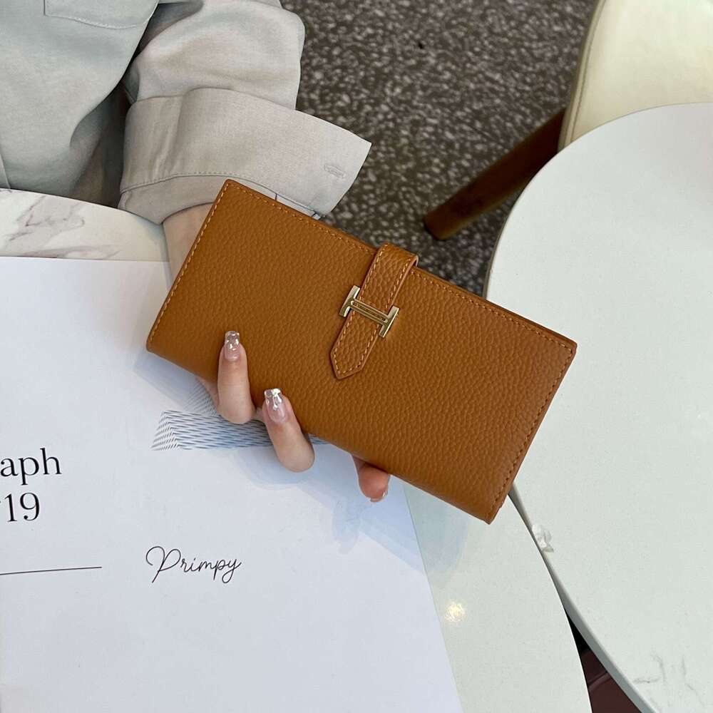 Holder New Unisex Wallet Women Everyday Use Fashionable Classic Genuine Leather Coin Purse Mini Snap Multiple Card Slots Multicolor Red Cash