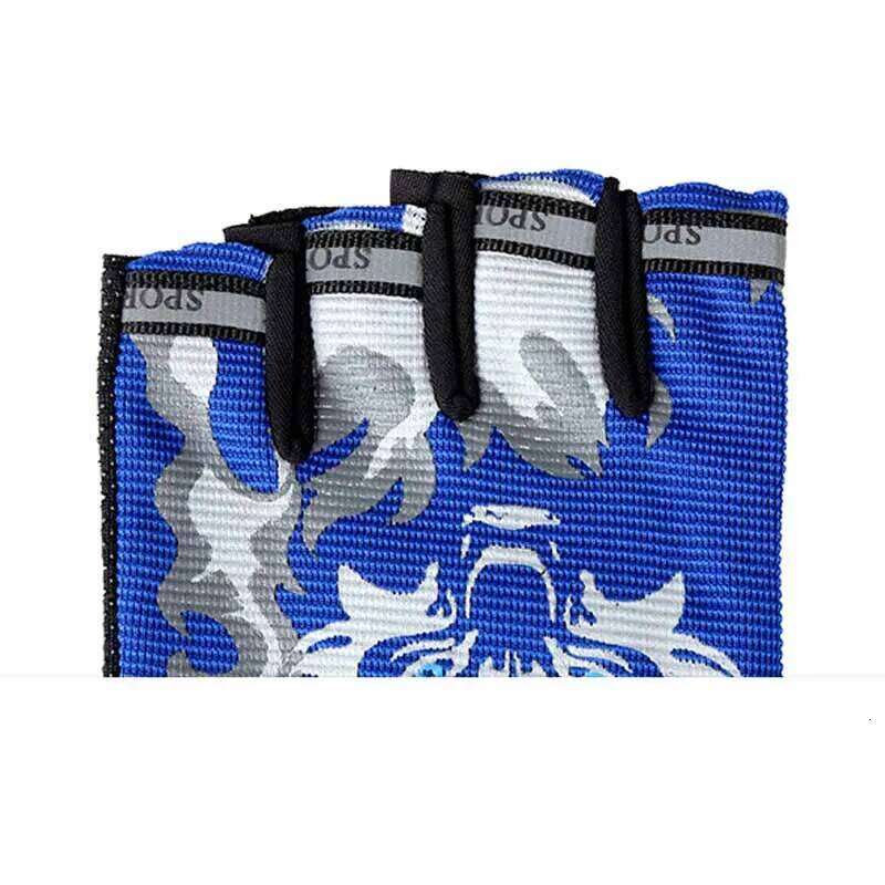 Hot Sale 1 Pair Unisex Kids Anti-slip Breathable Bike Bicycle Motorcycle Half Finger Gloves Outdoor Cycling Hand Protect Wear Y260115