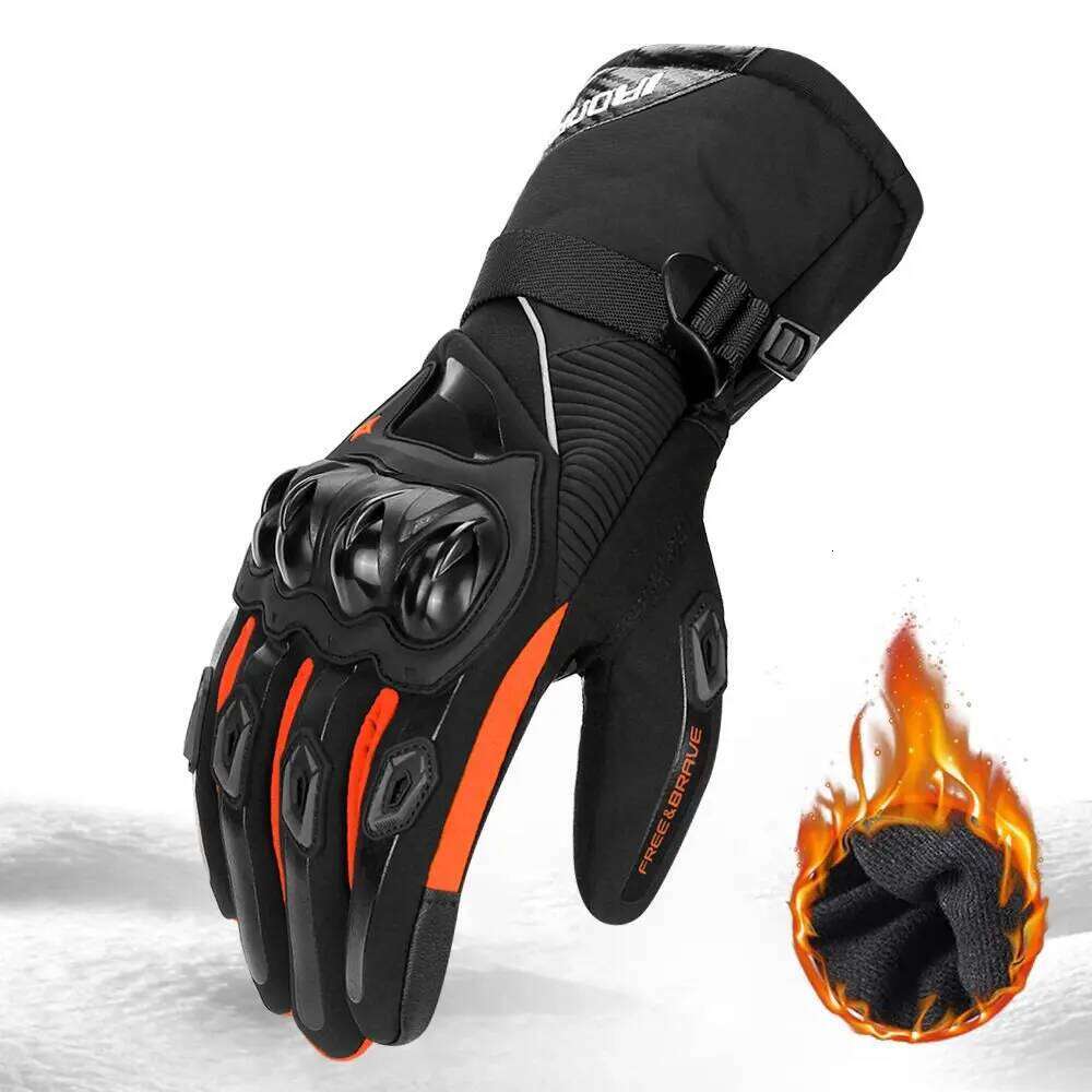 Touch Screen Motorcycle Winter Warm Motorbike Riding Outdoor Windproof Motocross Full Finger Racing Gloves M-2XL Y260115