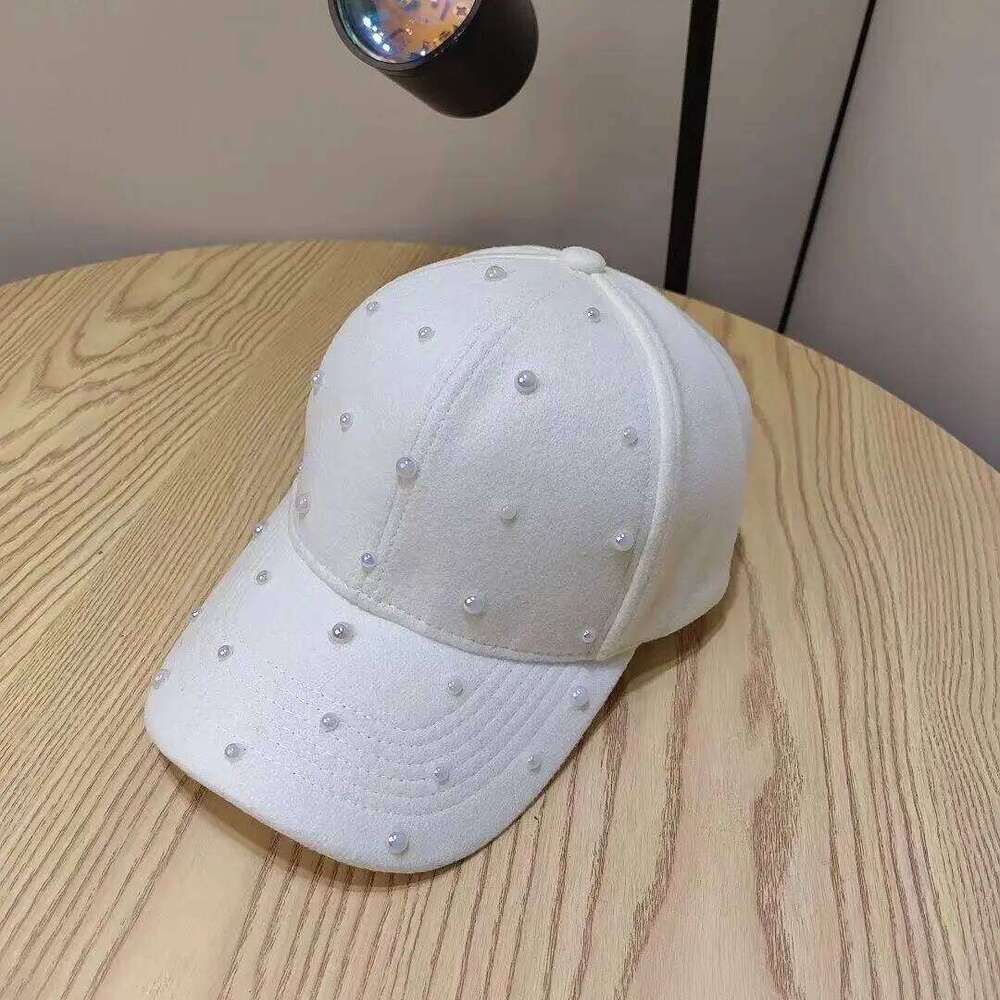 Fashion Pearl Elegant Baseball Cap For Women Outdoor Casual Sun Protection Bones Hat Gorras Casquette Y260115