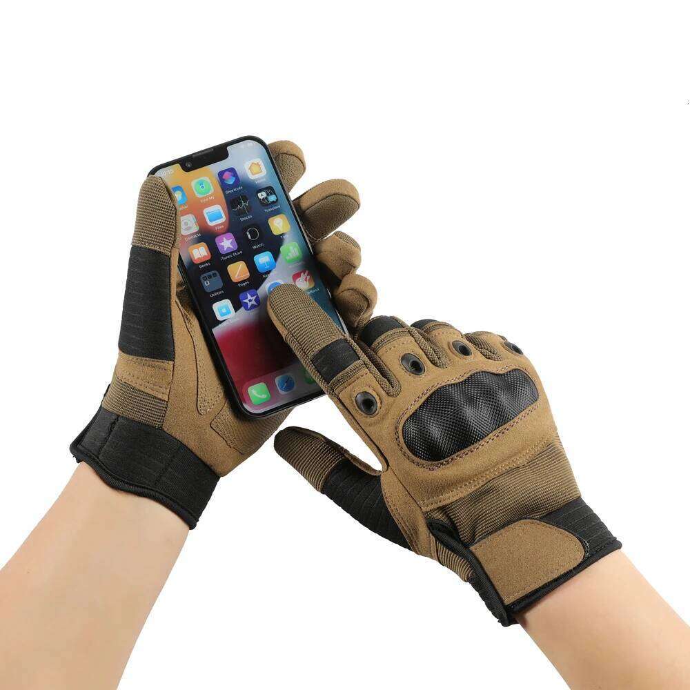 Men Full Finger Tactical Touch Screen Gloves Outdoor Hiking Riding Cycling Bike Skiing Training Climbing Airsoft Hunting Mittens Y260115
