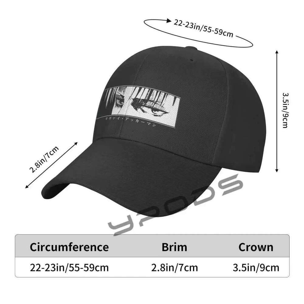 Anime Attack On Titan Baseball for Men Women Classic Dad Hat Plain Cap Low Profile Y260115