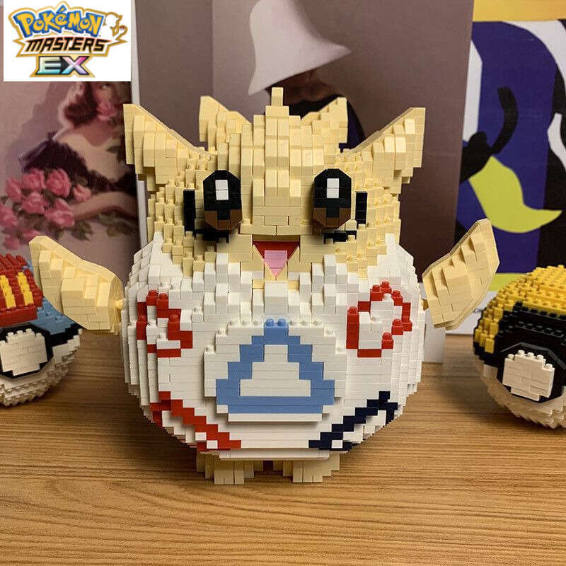 Pikachu Squirtle Pokmon Building Blocks Toys Compatible with Lego Boys and Girls Assembly Ornaments L260116