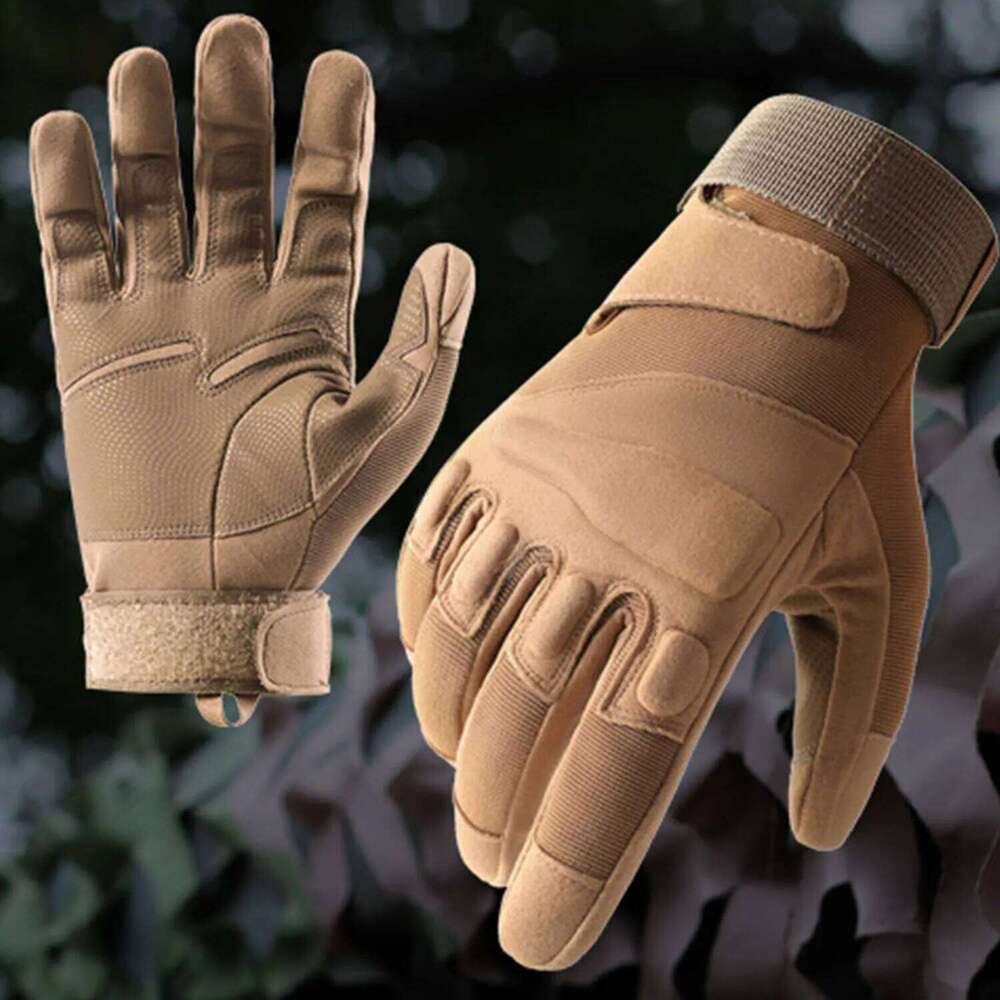 1 Pair of Sports gloves,Military , Sports, Cycling, Outdoor Fitness, All Finger Gloves, Nylon Gloves Y260115