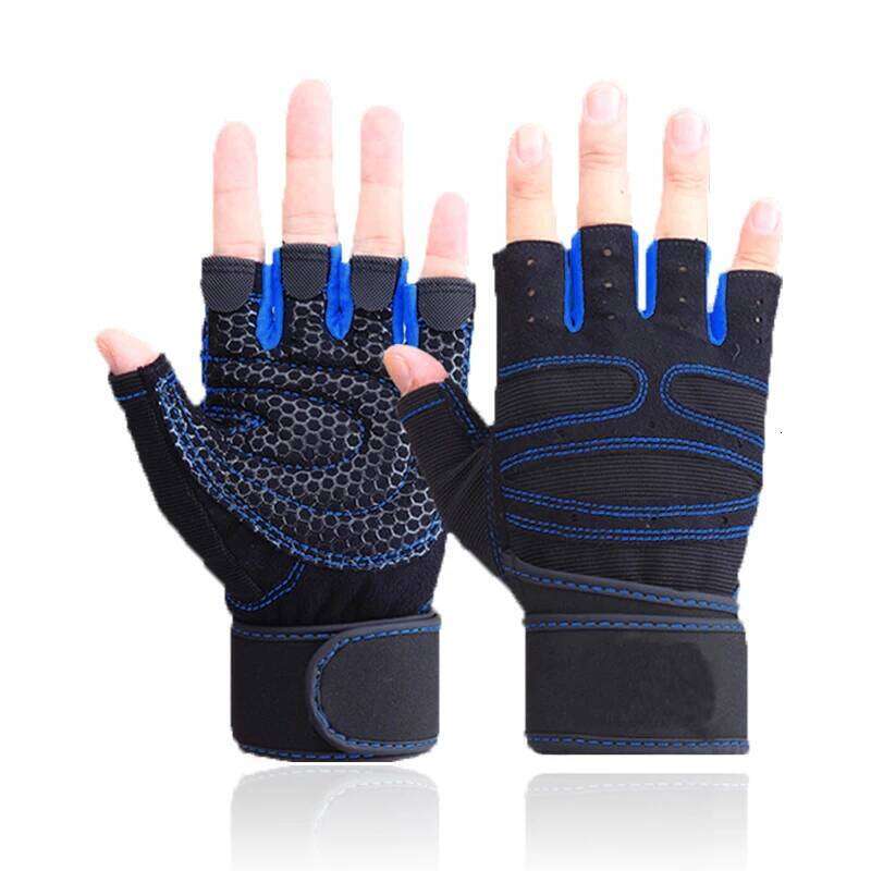 Weight Lifting Gym Gloves with Anti-Slip Palm Crossfit Workout Exercise Training Fitness Bodybuilding for Men and Women Y260115