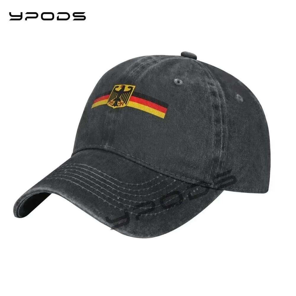 German Flag With Eagle Baseball Cotton Men Women Design Hat Trucker Snapback Dad Hats Cap Y260115
