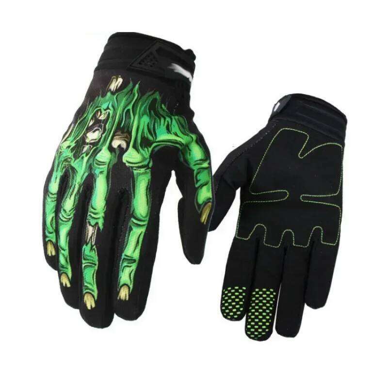Bicycle Cross Country Mountain Bike Crown Tez Motorcycle Hard Shell Gloves Outdoor Skeleton Rose Y260115