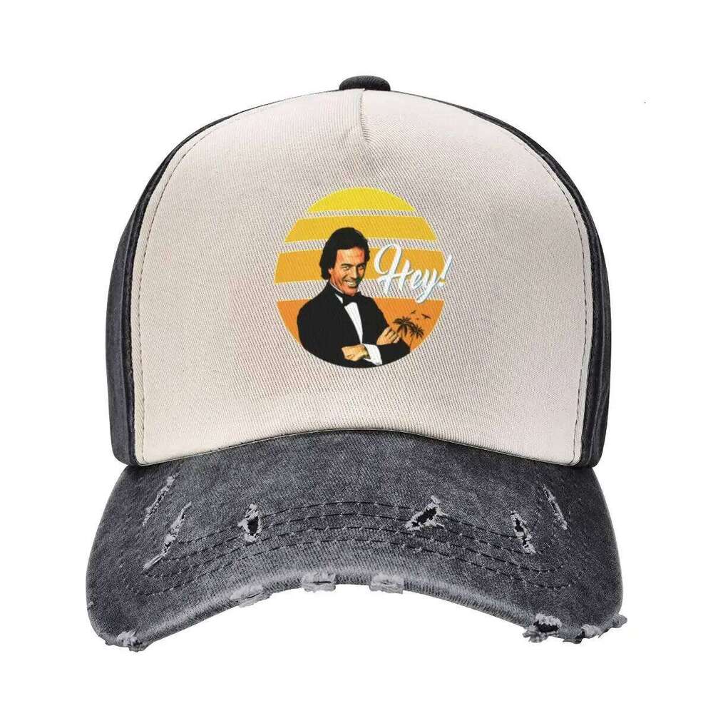 Julio Iglesias Baseball tea custom western Hat Ball Cap Women's Hats For The Sun Men's Y260115