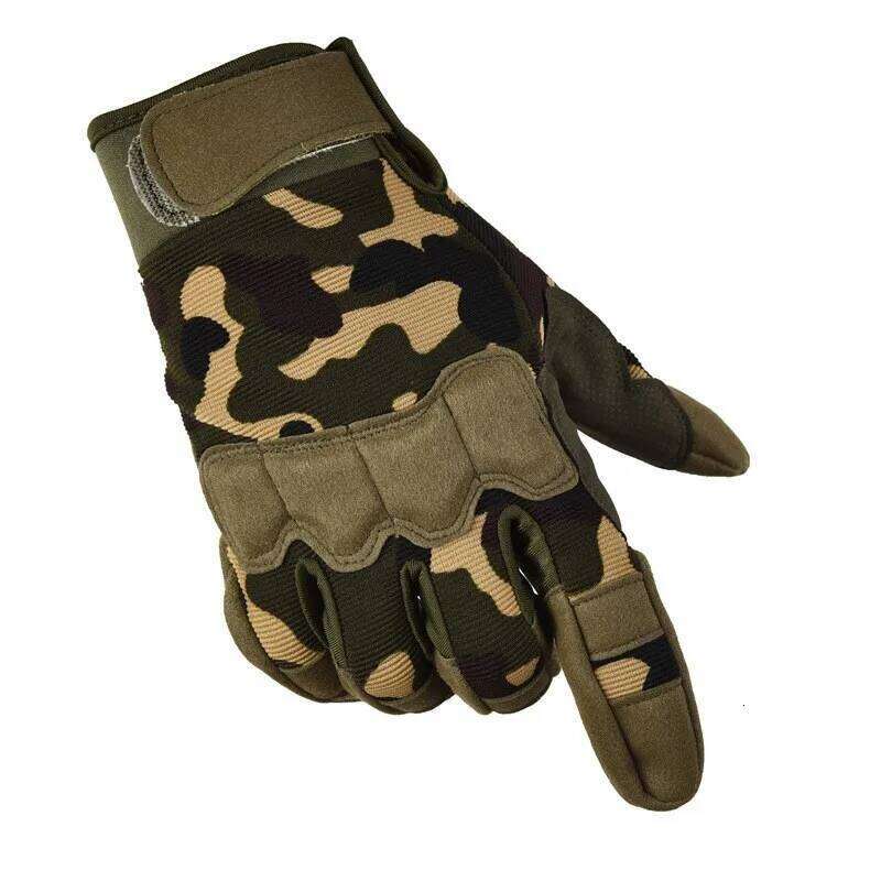 Outdoor Tactical Spring Summer Breathable Full Finger Gloves for Cycling Shooting Hunting Camping Men's Sports Mittens Y260115