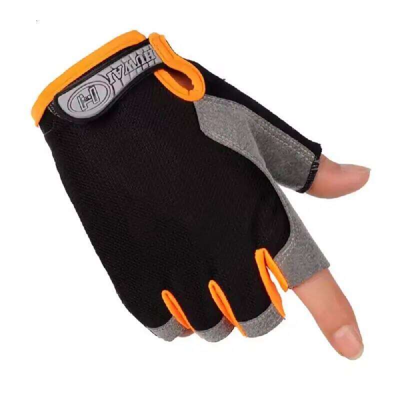 Half Finger Cycling Breathable Slip Sweat Outdoor Sports Gloves Anti Shock for Men And Women Y260115