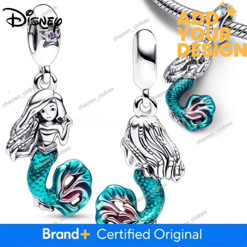 Disney Mickey WALL-E 925 Silver Winnie The Pooh Donald Duck Charm Bead For Women Bracelet DIY Christmas Jewelry Pendant Gifts H251220 - view 5