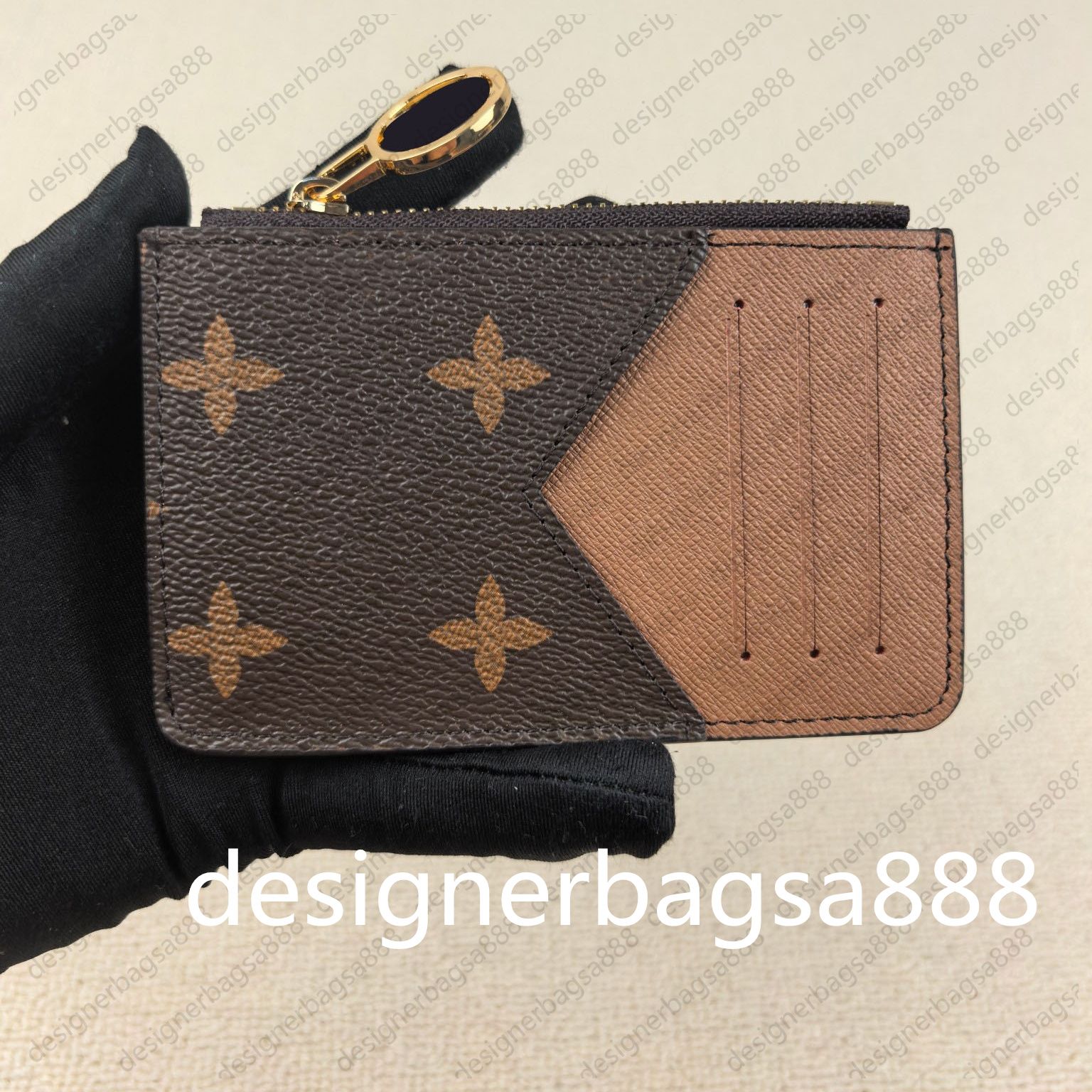 Designer bag Luxury Bag Card Holder Designer Wallet Coin Purse Mini For Women Wallets Genuine Leather Men Credit Card Wallet Men Key Coin Famous box
