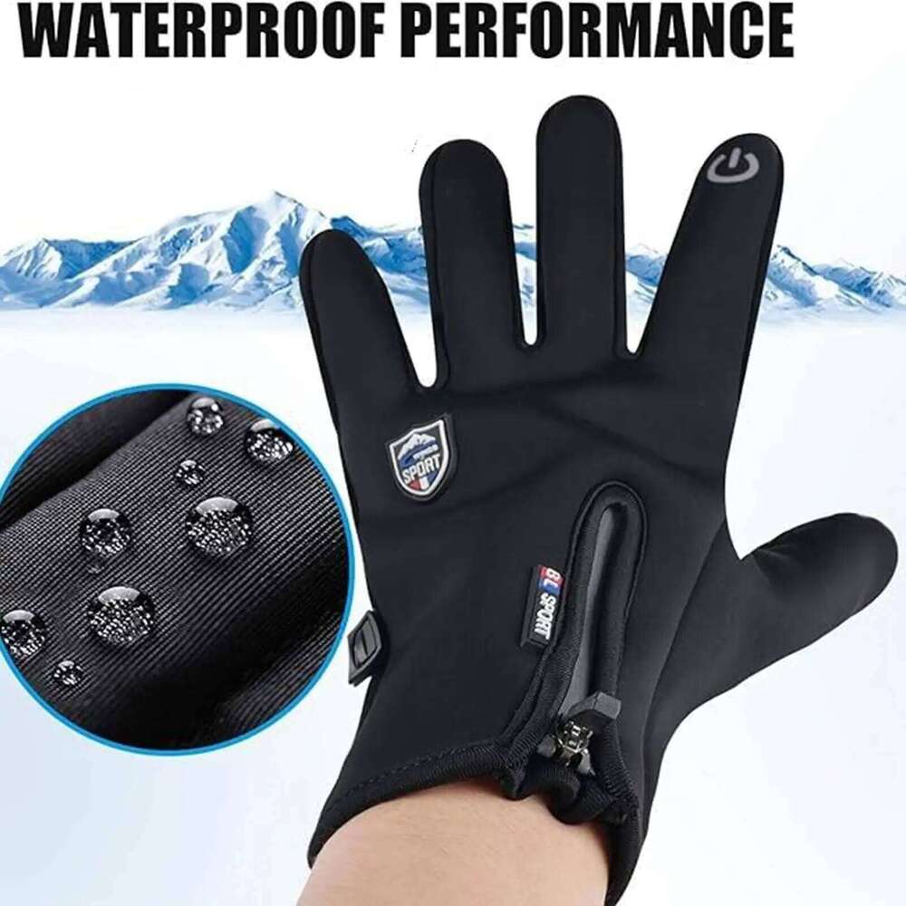 Winter Waterproof Warm Cold Weather Cycling Gloves Outdoors for Women Teens Riders Boys Urban Road Mountain Dirt Y260115