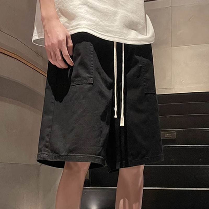 Men's New Casual Cargo Shorts for Spring, Summer & Autumn, Breathable & Versatile, Teen's American Retro Style 5-inch Shorts