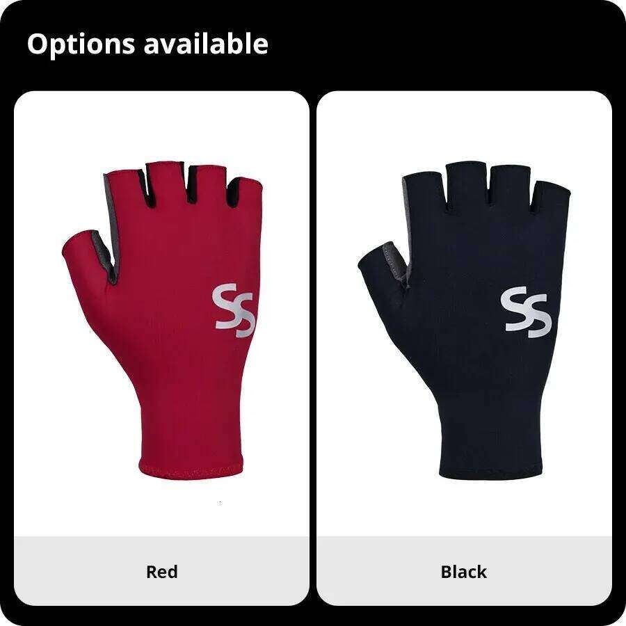 SPAKCT Men Women Cycling Gloves Fingerless Half Finger Summer MTB Bicycle Bike Glove Motorcycle Accessories Y260115