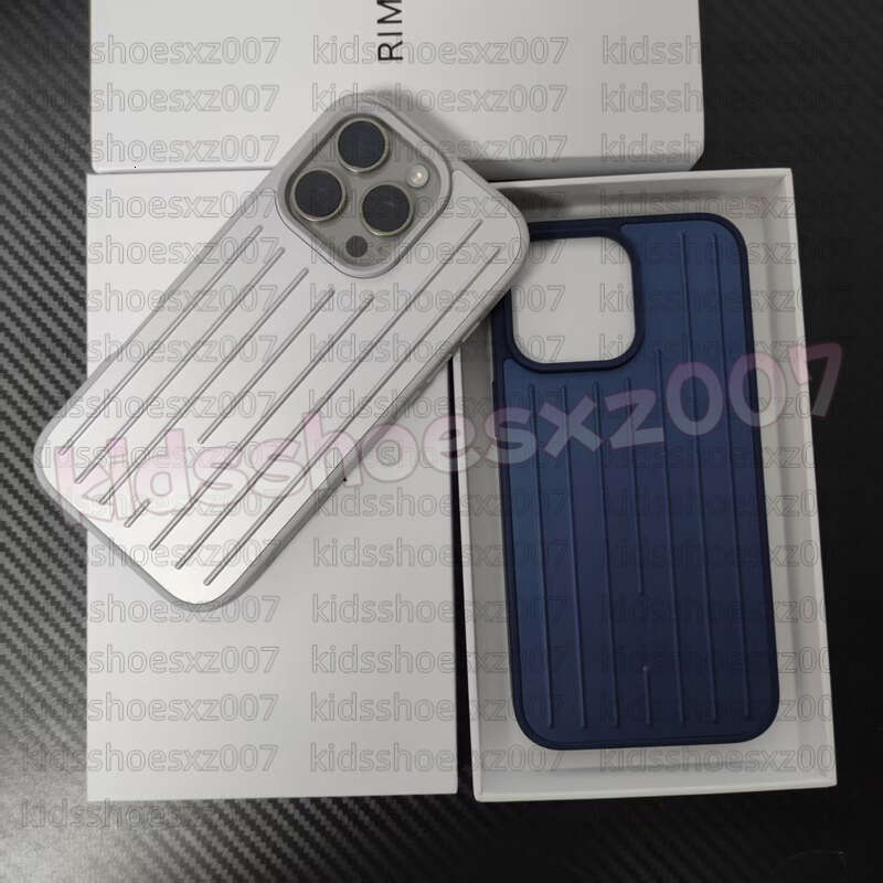 Rimova Phone Case Rimowaa Luggage Designer Iphone Case For Apple Iphone17 Pro Max 16 15 14 13 Suitcase Polycarbonate Aluminum Alloy Magsafe Weave Back Cover Coque