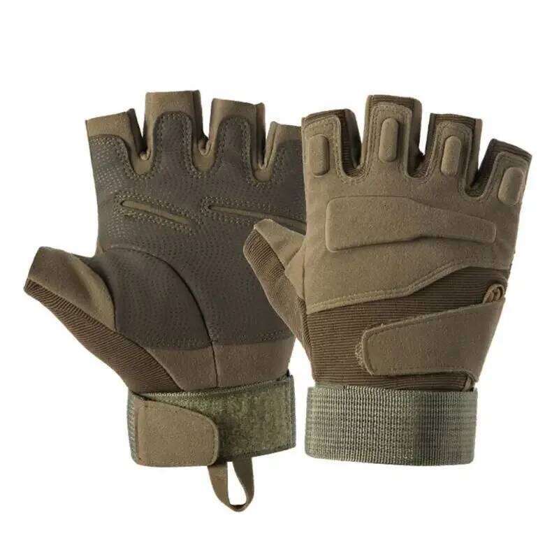 Anti-Slip Tactical Multifuntional Fingerless Outdoor Camouflage Hunting Fishing Gloves Y260115