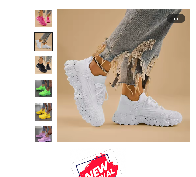 2026 missdk New Fashion shoes Running shoes for women sports trainers Fashion shoes 36-45