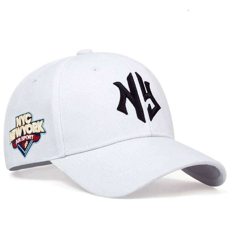 Unisex Letter NG Embroidery Side NYC NEW WORK Baseball Caps Spring and Autumn Outdoor Adjustable Casual Hats Sunscreen Hat Y260115