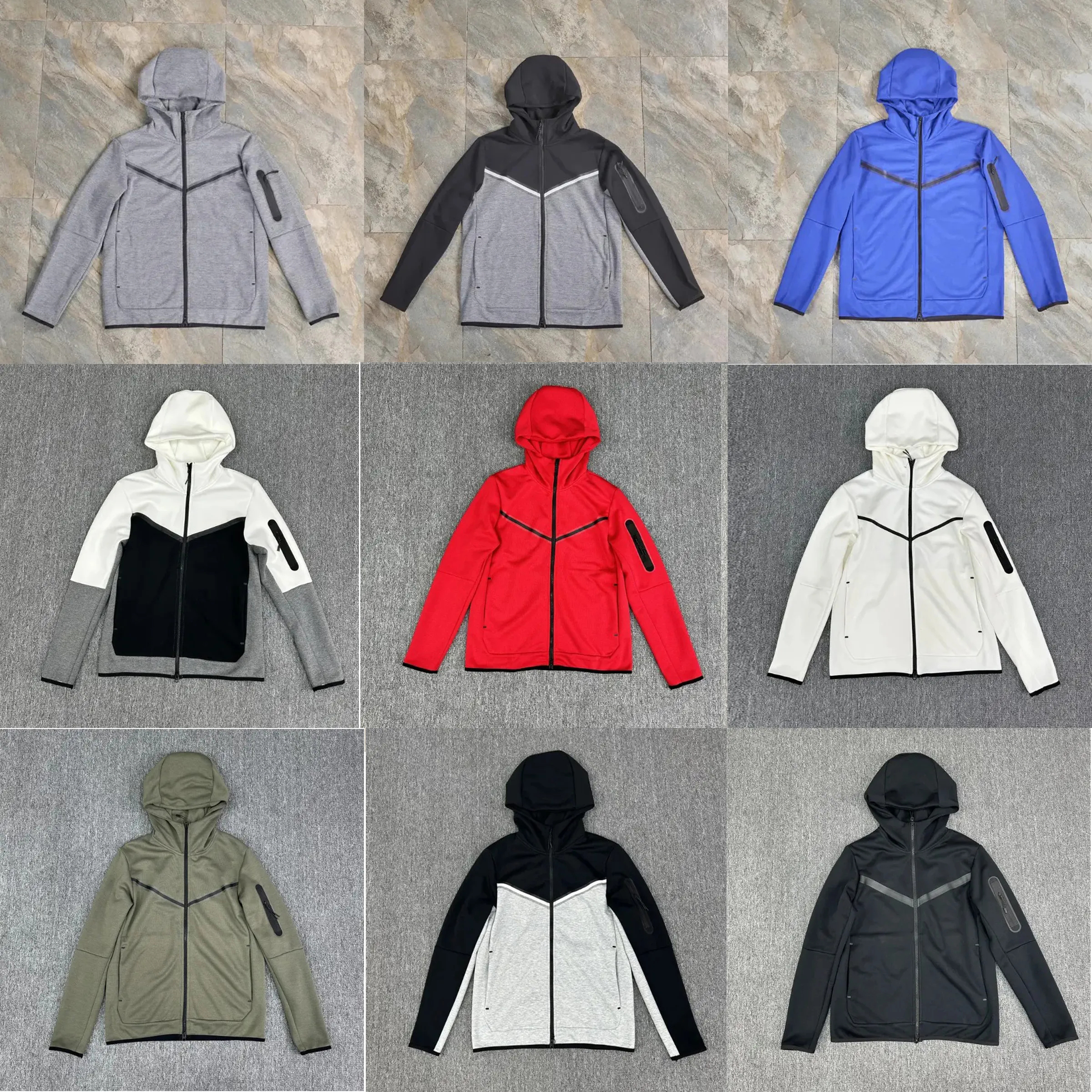 Designer Mens Clothes techfleece Tracksuit tech fleece Men Hoodies sports Pants Jogger suits zipper Thick sportswear sportsuits mens coats winter Man Joggers